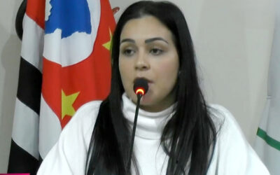 Anhembi: Vereadora Rafaela do Ruy propõe lombada para segurança viária e homenageia sargento da reserva