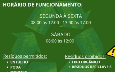 Torrinha: Ecoponto se torna destino obrigatório para pequenos volumes de entulho