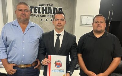 Anhembi: Vereadores se reúnem com Capitão Telhada e apresentam demandas urgentes