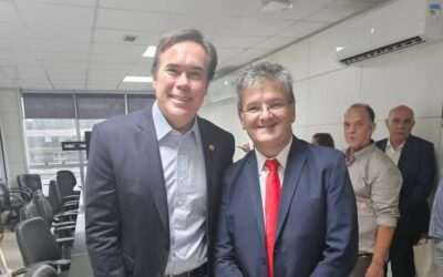 Santa Maria da Serra: Prefeito Zani agradece recursos em visita ao secretário nacional Dennis Andia