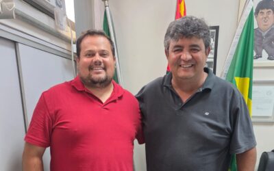 Anhembi: Vereador Ivan Chiquito se reúne com Wagnão em Piracicaba para tratar do Selo de Inspeção Municipal