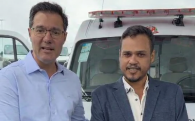 Santa Maria da Serra: Município conquista ambulância em cerimônia do Governo de SP realizada em Itu